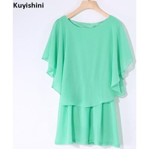 Женские рубашки оверсайз KUYISHINI China At AliExpress