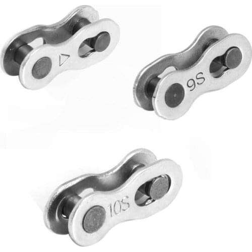 Bike Chains Connector Lock Set Bicycle Joint Chain Magic Buckle Chain Connector Speed Quick Master Link Repair Tool Bike Parts