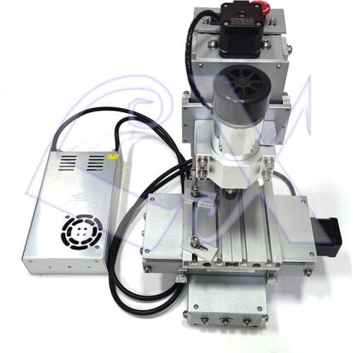 Three-axis column type desktop engraving machine, small CNC machining center, precision milling machine kit