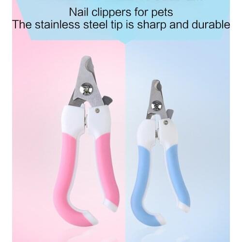 New Pet Nail Clipper Scissors Pet Dog Cat Nail Toe Claw Clippers Scissors Trimmer Grooming Tools for Animals Pet Supplies