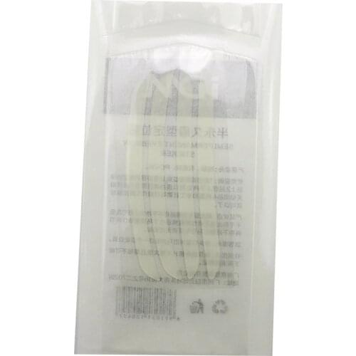 Disposable 10 Pairs Microblading Semi Permanent Makeup Natural Eyebrow Stencils Tattoo Brow Shapers Sticker Templates