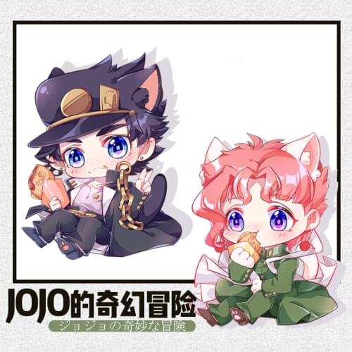 1pcs Anime Jojos Bizarre Adventure Kujo Jotaro Pillow Cushion Plush Doll Stuffed Toy Collection for Boy Girl hot