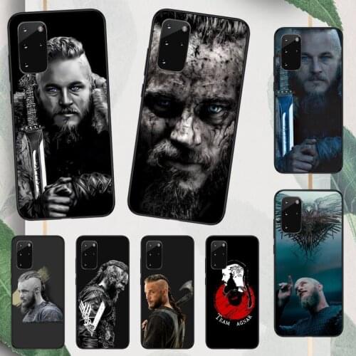 Ragnar Lothbrok Vikings Phone Case For Samsung A50 A51 A71 A20E A20S S10 S20 S21 S30 Plus ultra 5G M11