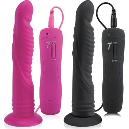 6/7/9 Inch Silicone Strap on Dildo Vibrator for Women 7 Speed Strapon Penis Anal Dildo Vibrator Strapon Harness Lesbian Sex Toys