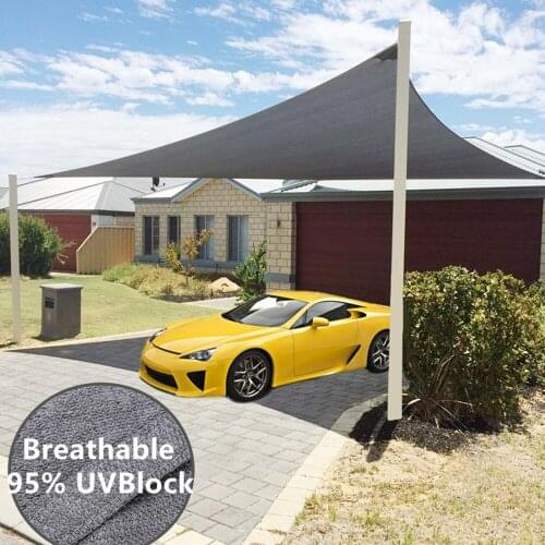 HDPE Car Cover 95%UV Block Sun Shade Protector Sun Blind Umbrella for SUV Roof Sun Protection Parasol Car Sunshade Tent