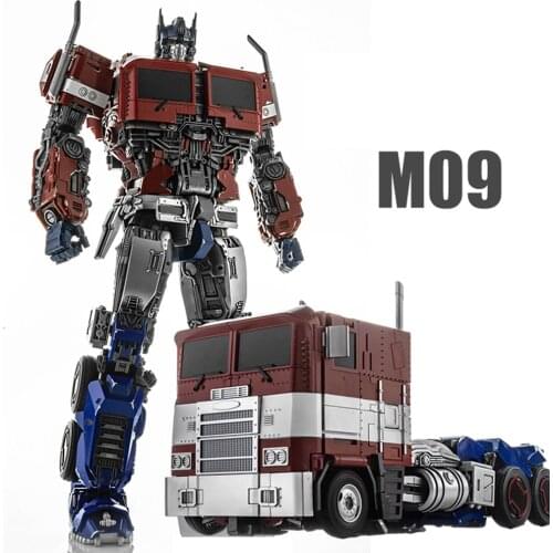 WJ Transformation OP Commander M-09 M09 Alloy Diecast Oversize TW SS38 Action Figure Robot Led Light Deformed Toys Gifts