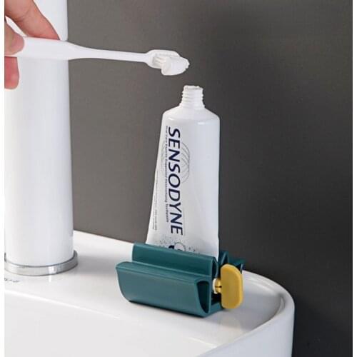 1pcs Household Lazy Children Manual Toothpaste Squeezer Toothpaste Holder Presser Bathroom Accessories