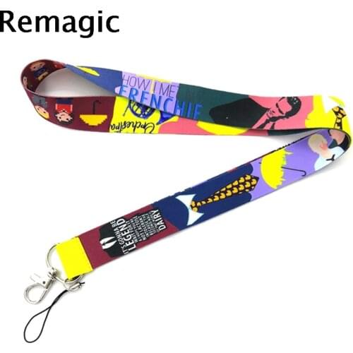 20pcs How i met your mother tv show 90s Neck Strap Lanyards ID badge card holder keychain Mobile Phone Strap Gifts