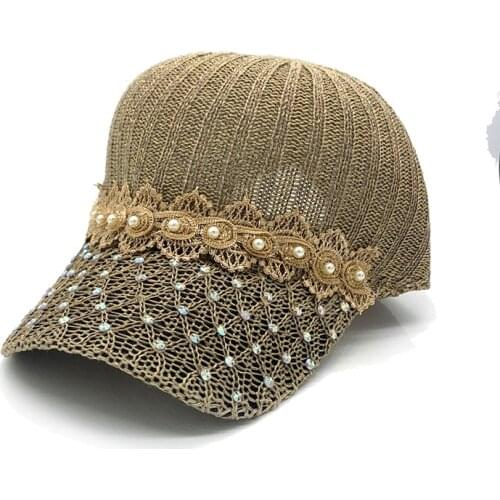 Vintage Women Rhinestone baseball cap Mesh Snapback Black Breathable Visor caps Gorras Female High Quality Diamond Hat