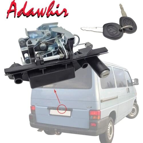 For Vw Bus T4 tailgate Vw No .: 701829239E Lock closure locking handle 703829239E 703829239DE 703829239D