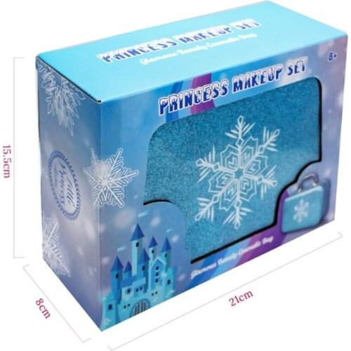 1Set/22Pcs Cosmetic Beauty Set Toy Role Play Makeup Kit Natural Pollen Makeups for Toddler Girls Makeup Starter for Kids