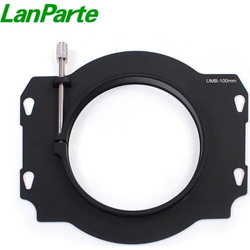 LanParte Matte Box Lens Clamp Adapter 100mm for Anamorphic Lens, Master Premium Lens and Cine Camera DSLR Camera Accessories