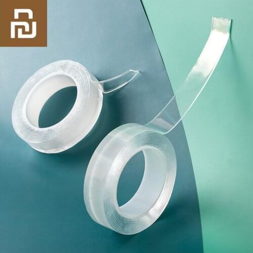 Xiaomi Youpin Multifunctional Double-sided Velcro Nano Non-marking Magic Glue Fixed Glass Wall Universal Adhesive Tape