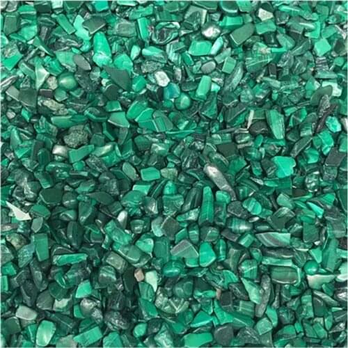 Natural Green Malachite Chips Crystals Healing Stones For Sale