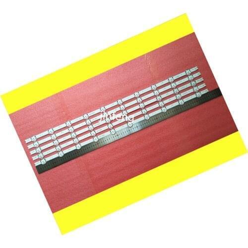 Nova 10 pçs/lote 10LED 867 milímetros tira conduzida luz de fundo para TV LG 43UJ670V 43LV340C-UB E74739 43 V17 ART3 2867 REV0.3