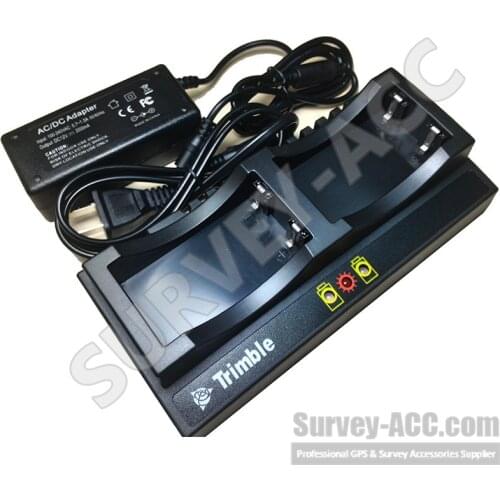 NEW TRIMBLE DUAL CHARGER FOR TRIMBLE 5700/5800/R8/R7/R6 GNSS 54344 BATTERY