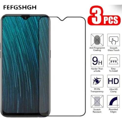 OPPO A5S Glass OPPO AX5S Tempered Glass Full Cover Film For OPPO A5S CPH1909 A 5S OPPOA5S OPPO AX5S Screen Protector Full