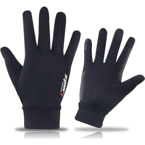 Summer Gloves Riding Sunscreen Outdoor Sport Fitness Mitten Leaky Finger Ultra-thin and Quick-drying Gloves