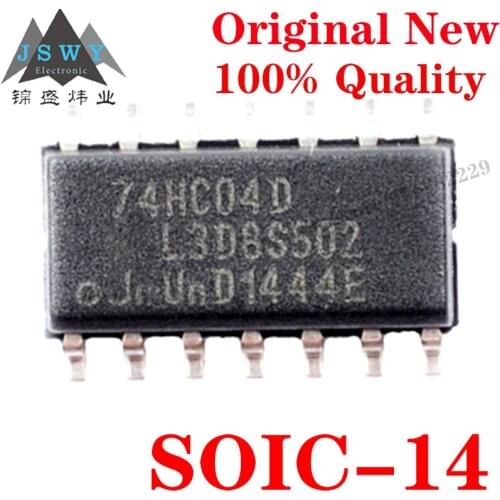 74HC04D Semiconductor Edit integrated circuits Converter IC Chip Use for the arduino nano uno Free Shipping 74HC04D
