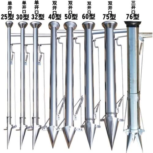 2pcs Rapid stainless steel planter Seedling transplanting device Fertilizing seeder for Vegetable Planting garden equipment