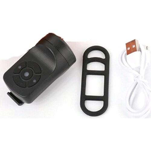 BIke Bell USB Charging Speaker 120 DB USB Recharged Waterproof Handlebar 4 Modes Cycling Electric Bicycle Accessories ABS