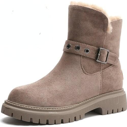 娆芷柔 Women's Winter Boots