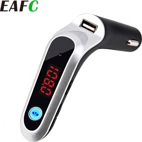 4-in-1 Hands Free Wireless Bluetooth FM Transmitter AUX Modulator Handsfree Car Kit MP3 Player SD USB TF LCD Car Accessories
