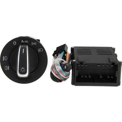 Auto Automatic Headlight Sensor Knob Switch Control Module For Volkswagen Golf 4 Mk4 Jetta Mk4 Passat B5 Balo Bora Beetle T5