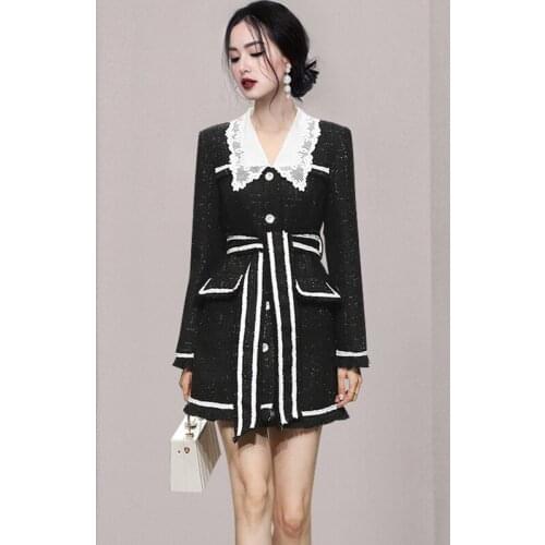 Женские черные пальто BLLOCUE China At AliExpress