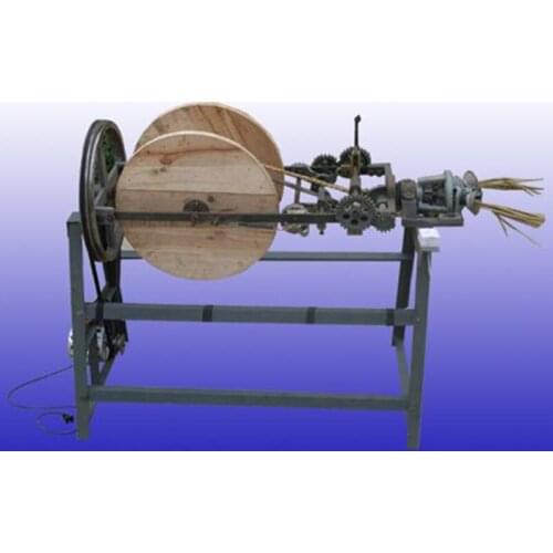 Best quality straw twisted rope making machine hay and straw rope knitting machine