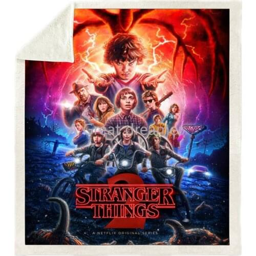 Strange Blanket For Beds Hiking Picnic Thick Quilt Fashionable Bedspread Fleece Throw Blanket