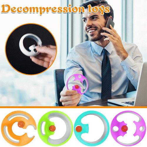 New Innovative Fidget Toys Allows Antiestres Decompression Make Tricky Spin Figet Toys Stress Fidgeting 4Color Fidget Toy
