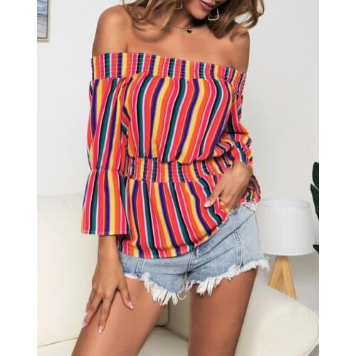 OMKAGI Collar Blouses