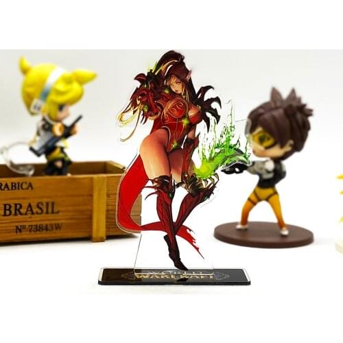 Love Thank You WOW HOS Valeera Sanguinar acrylic stand figure model plate holder cake topper anime toy