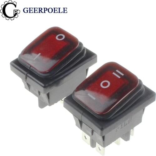 39*29 16A KCD4 Power Rocker Switch On Off Waterproof SPST Accessories Interruptor Luz Interrupteur Reed Schakelaar