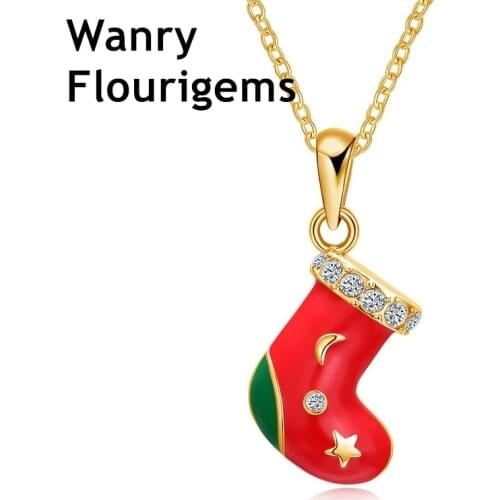 Wanry flourigems Gold Pendants