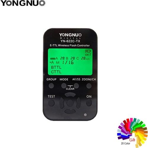 Yongnuo Flash Controller Trigger Transmitter LCD YN-622C-TX for Canon 800D 760D 750D 700D 650D 600D 550D 500D 60D 5DII 5DIII 7D