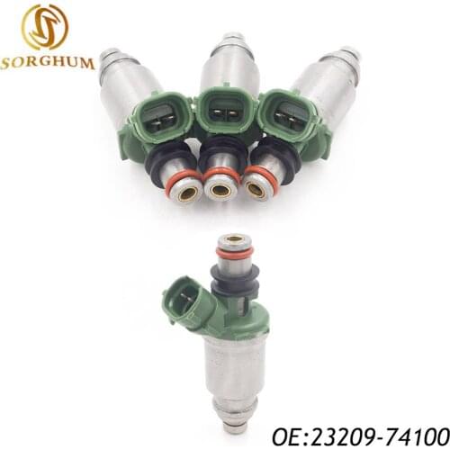4PCS 23250-74100 23209-74100 Fuel Injector Nozzle For Toyota Camry Celica RAV4 solara MR2