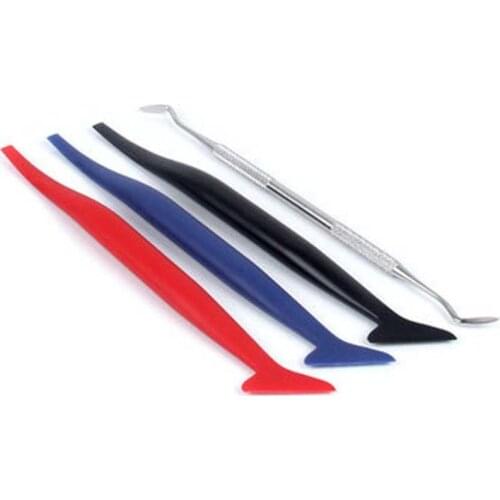 4 In 1 Professional 4pcs/set Film Edge Cover Car Film Invisible Clothing Car Film Tool Kit Knife Car Styling Auto Accessories