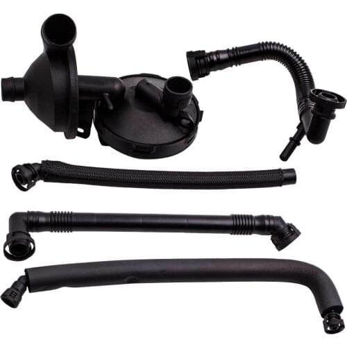 5pcs Crankcase Vent Valve Oil Separator Kit for BMW E46 11617501566 11617504535