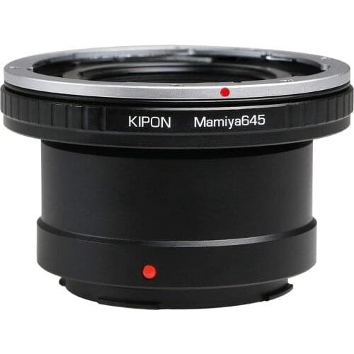 Kipon Adapter for Mamiya 645 Mount Lens to Panasonic Sigma L Leica SL TL Mirrorless Camera