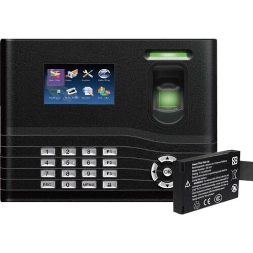 ZK IN01-A TCP/IP USB Biometric Fingerprint Time Attendance System Office Time Clock Employee Recorder Device Door Access Control