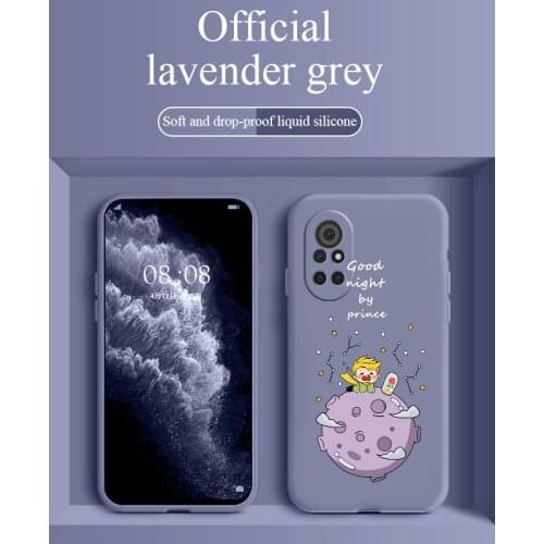 Funny Little Prince Phone Case For Huawei Nova8 8Pro 8SE Nova 7 7Pro 7SE 6 6se 5 5Pro 5Z 5I 5Ipro 5T 4 4E Silicone Cover