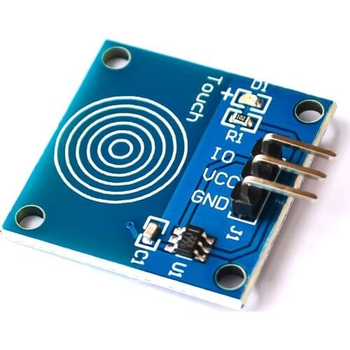 Digital Sensor TTP223 TTP223B Module Capacitive Touch Switch blue