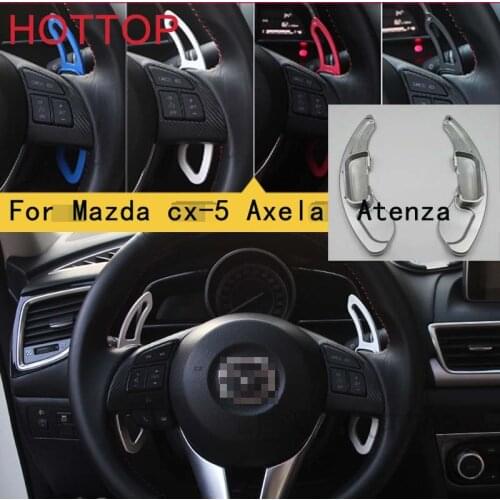For Mazda 3 6 Axela Atenza CX-5 Aluminum Alloy Steering Wheel Shift Paddle Extension Shifters Replacement