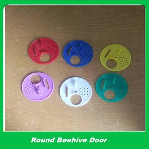 10 pcs/Set Hive Door (random colors) Beekeeping Beekeeper Box Plastic Entrance Disc Bee Nest Gate