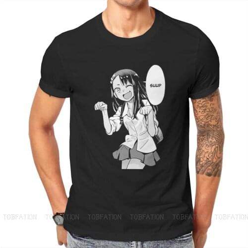 Don't Toy with Me Miss Nagatoro Suup T Shirt Harajuku Fashion High Quality Tshirt Large O-Neck Short Sleeve