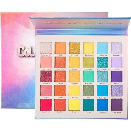 HANDAIYAN 30 Colors Eye Shadow Palette Eyes Makeup Matte Eyeshadow Palette Make Up Palette Cosmetics