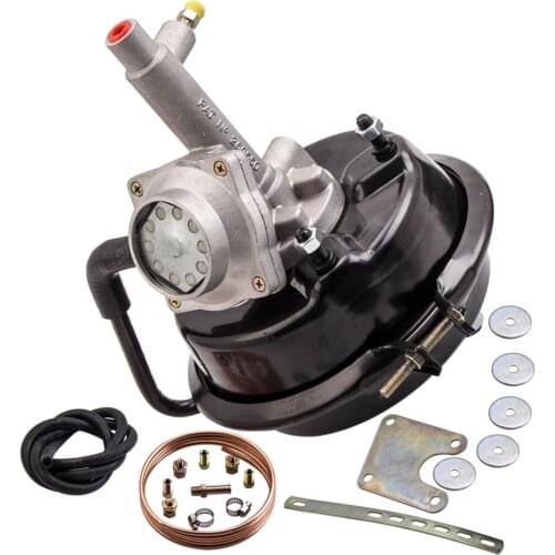 Set of 1 Front Universal 7" Remote Brake Booster Fit for Fiat For Dodge VH44