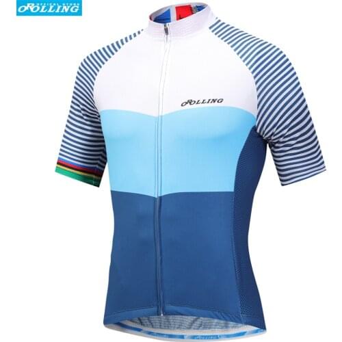 NEW UK Orolling Cycling Jersey Tops Bike Sports Wear Free Shipping